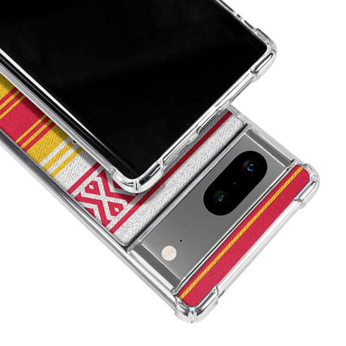 NFL Kansas City Chiefs Trailblazer Google Pixel 8 Clear Case